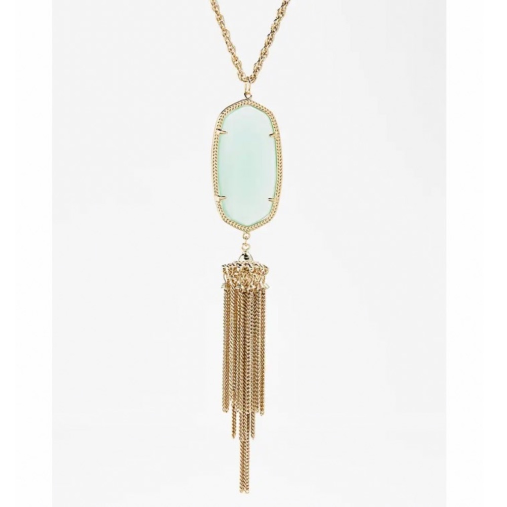 KENDRA SCOTT 14K Yellow Gold Bohemian Necklace NWT - Picture 7 of 7